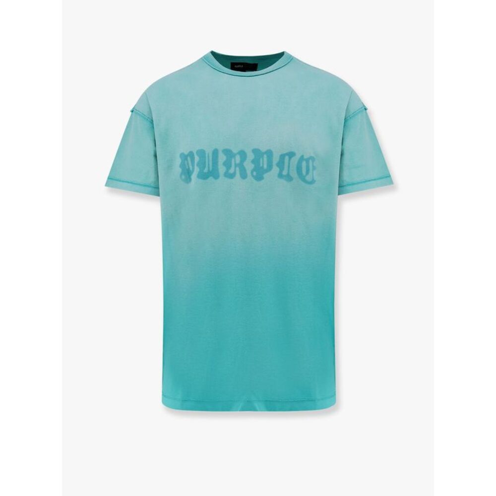 Purple Brand Men Textured Inside Out Cotton T-Shirt
